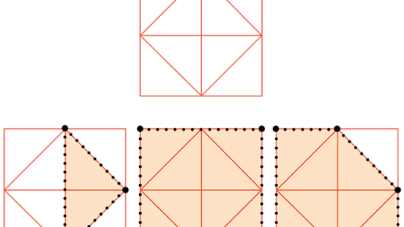 Math puzzle: Shape-birding
